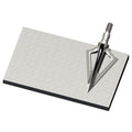 G5 Flat Diamond Sharpener, dual-sided diamond stone with Montec broadhead