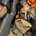 Stone Glacier Large Accessory Pocket, Tan packed with gear