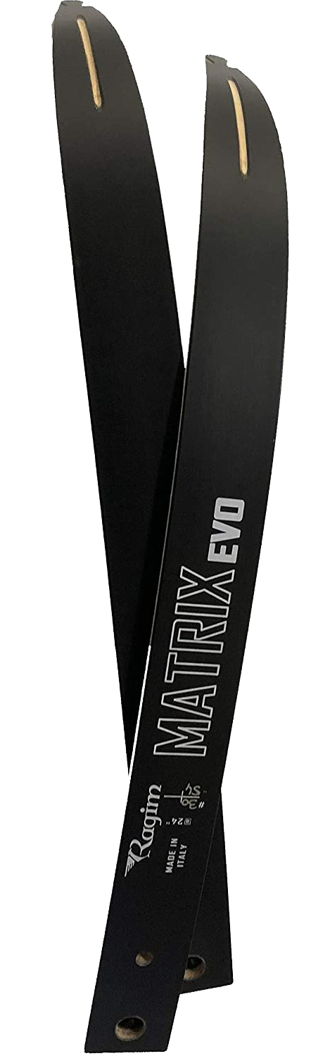 Ragim Matrix Evo limbs, matte black, marked 54 inch