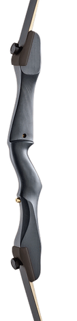 Ragim Matrix Evo Jr. riser and limb pocket detail, black
