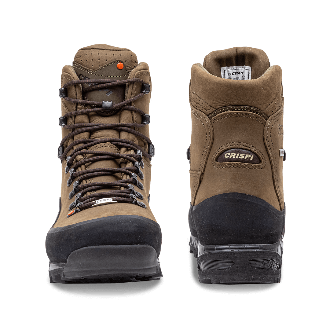 Crispi Nevada Legend, Brown, front and back view