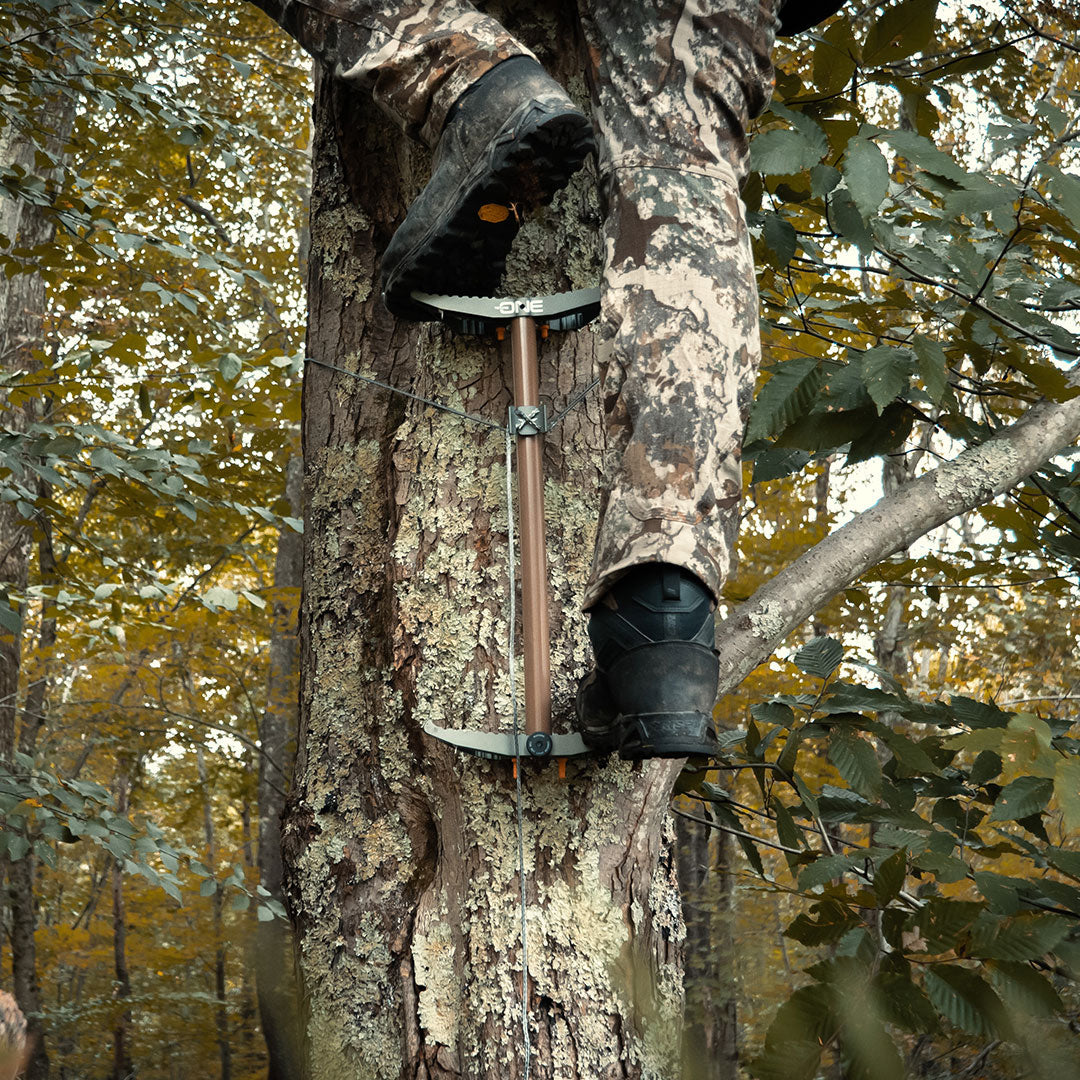 Tethrd One Stick set in tree