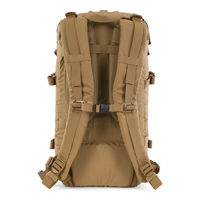 Stone Glacier R1 2200, Coyote, back panel and shoulder straps