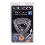 Muzzy Trocar Ti Titanium Ferrule Broadheads 100-Grain (3-Pack) - Crossbow