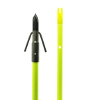 Muzzy Bowfishing Classic Chartreuse Fiberglass Arrow