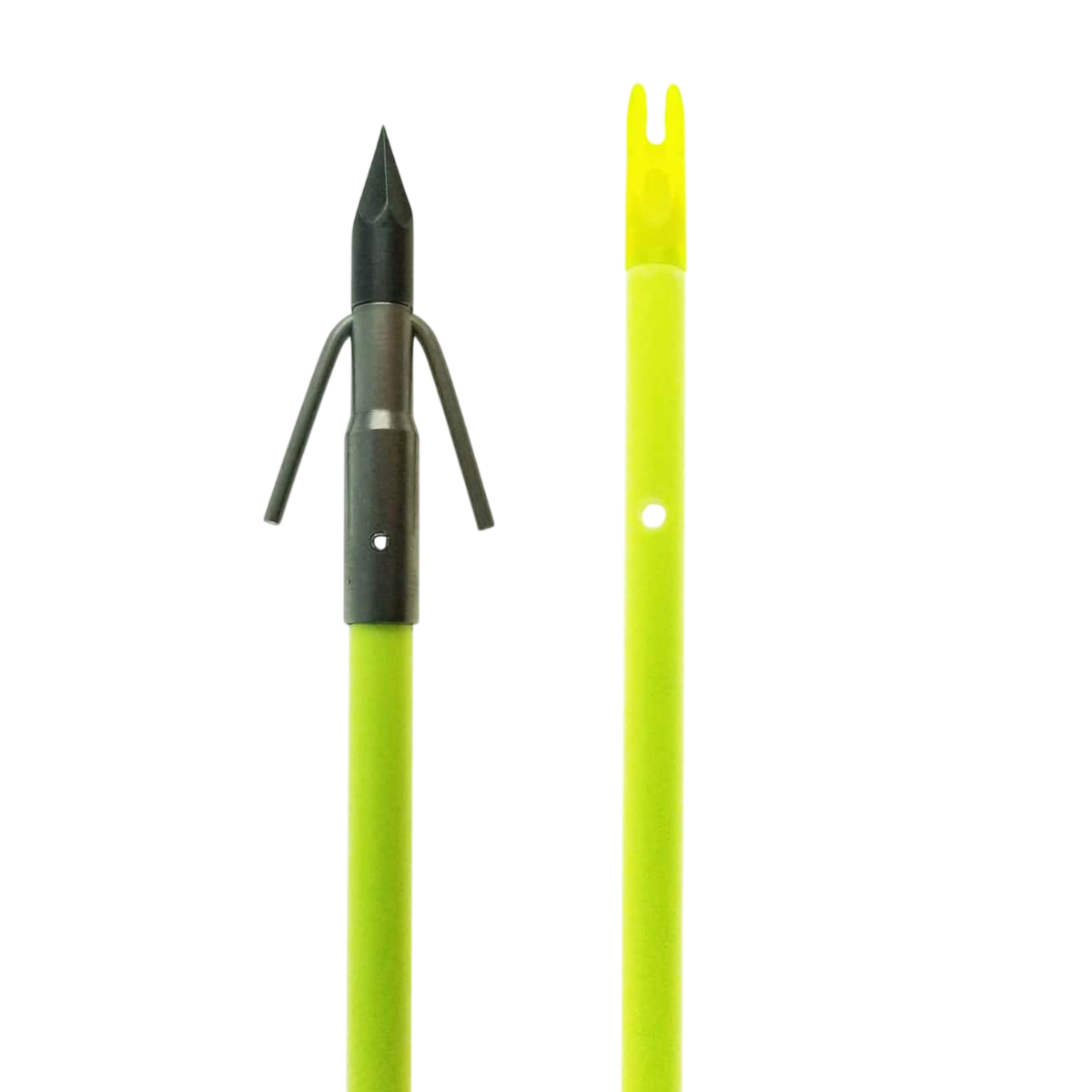Muzzy Bowfishing Classic Chartreuse Fiberglass Arrow