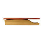 Side view of the Phelps padauk over poplar box call