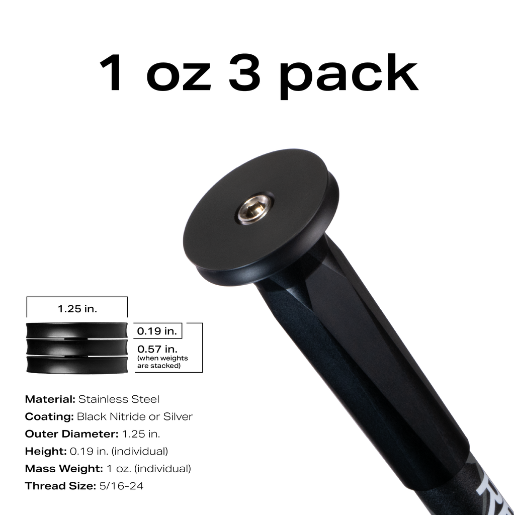 RamRods Stainless Steel Weight Collection