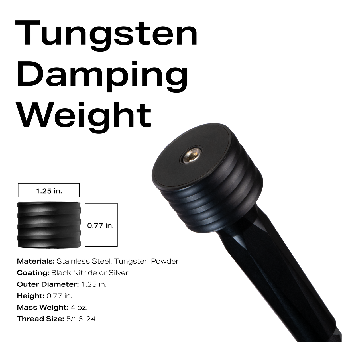 RamRods Tungsten Damping Weight