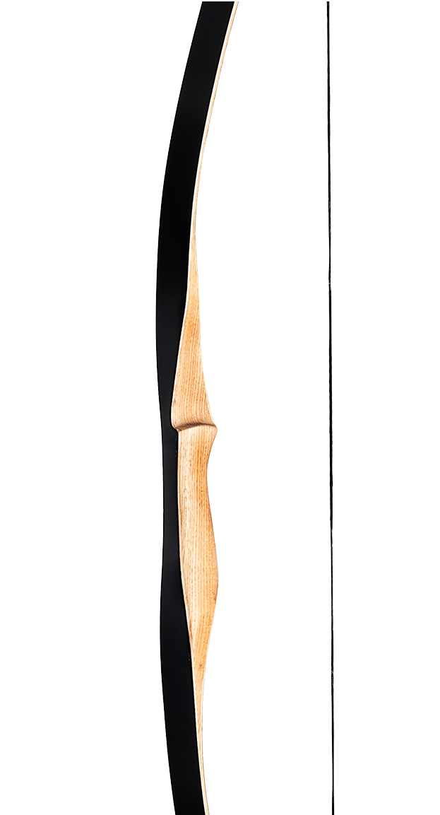 Ragim Squirrel 56 inch longbow, grip detail