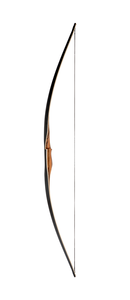 Ragim Raven 66 inch longbow, full profile