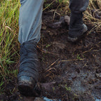 Stone Glacier Reflex Gaiters, worn on wet ground