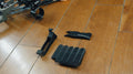 Bedford Archery adjustable Mathews grip with its angle backings laid out
