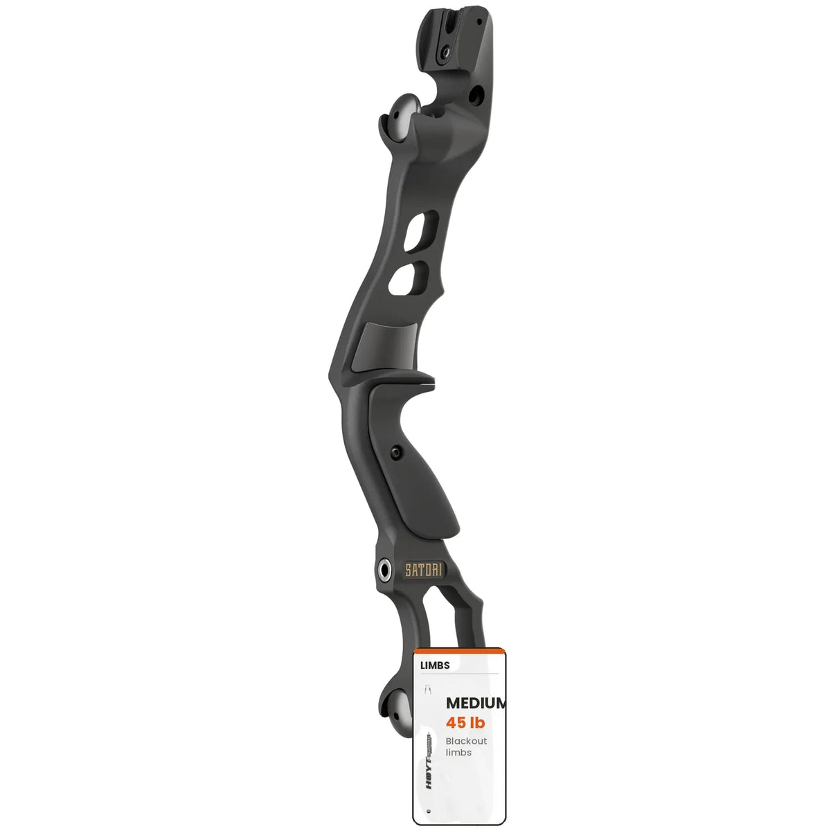Hoyt Satori Recurve - Blackout / Medium - 45 lb