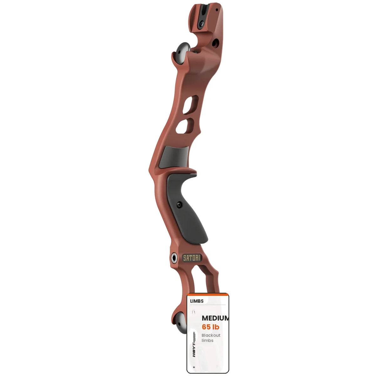 Hoyt Satori Recurve - Georgia Clay / Medium - 65 lb