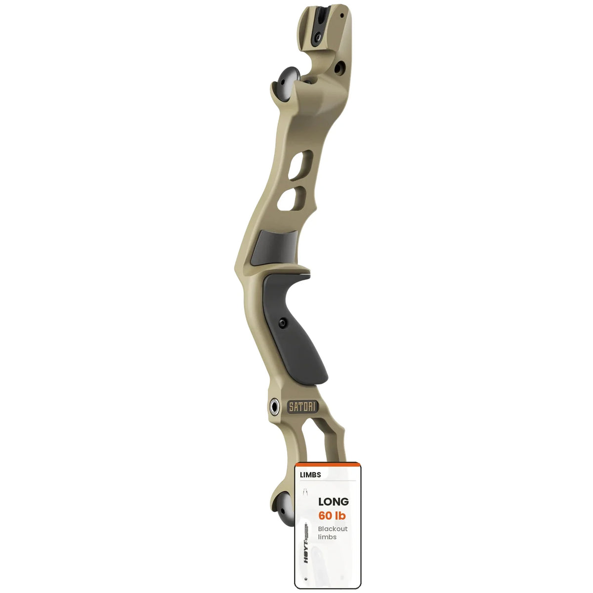 Hoyt Satori Recurve - Sandstorm / Long - 60 lb