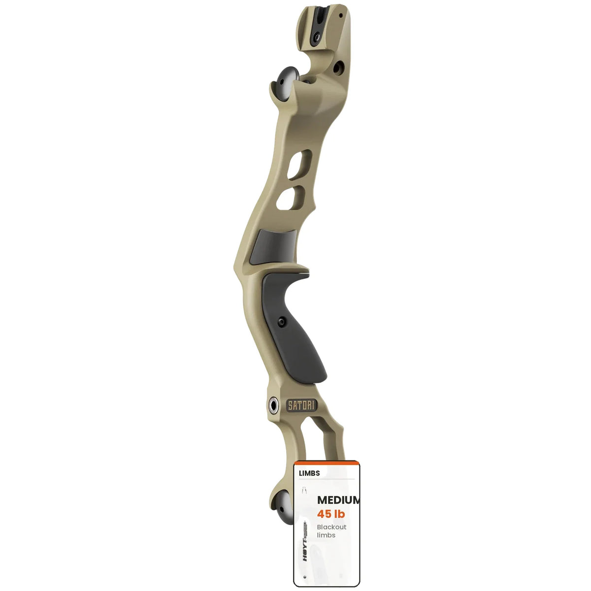 Hoyt Satori Recurve - Sandstorm / Medium - 45 lb