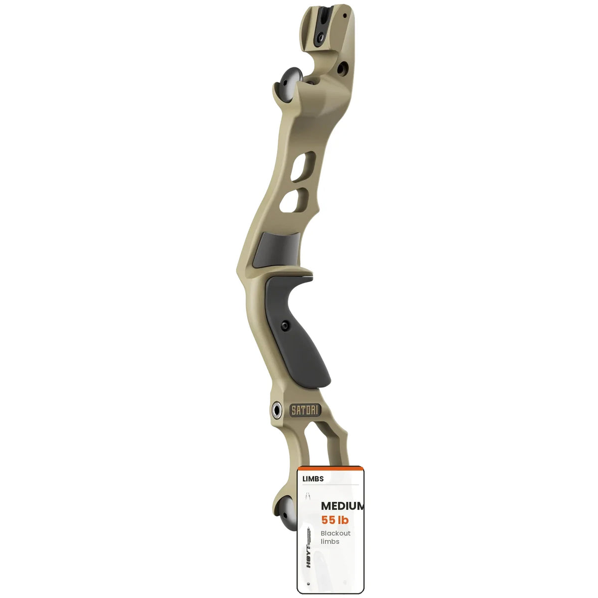 Hoyt Satori Recurve - Sandstorm / Medium - 55 lb