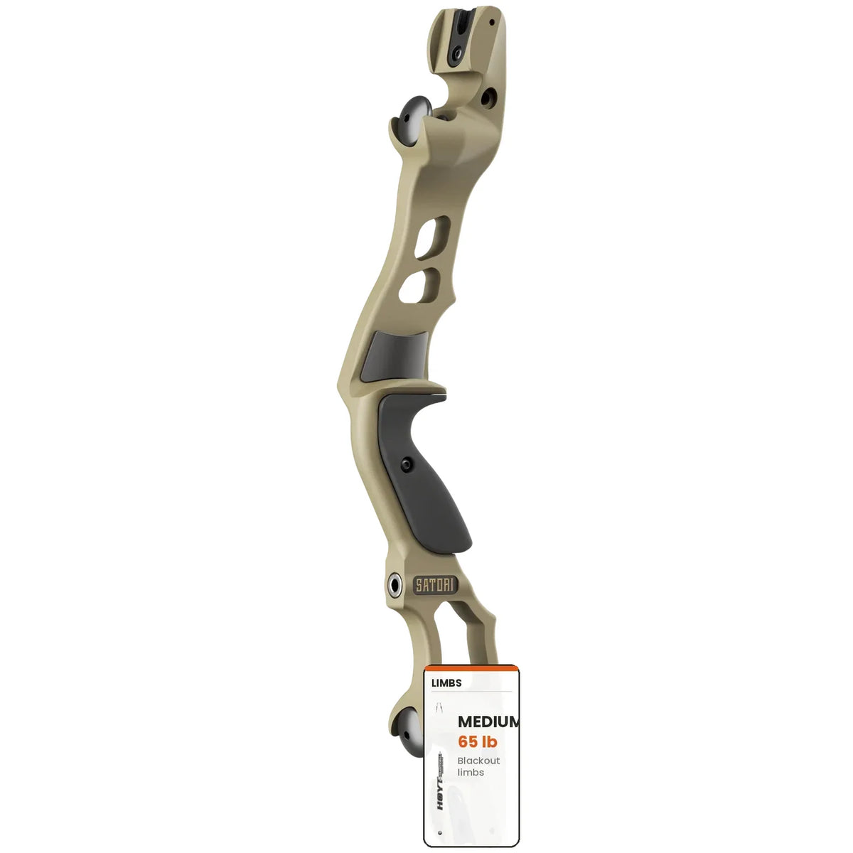 Hoyt Satori Recurve - Sandstorm / Medium - 65 lb