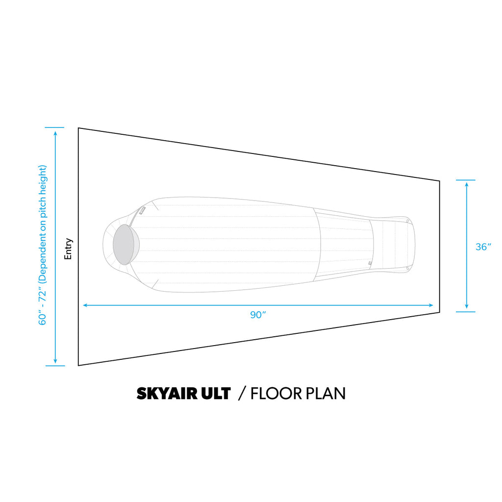 Stone Glacier SkyAir ULT, floor plan diagram