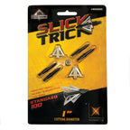 Slick Trick Standard 100, four-blade broadhead 4-pack retail packaging