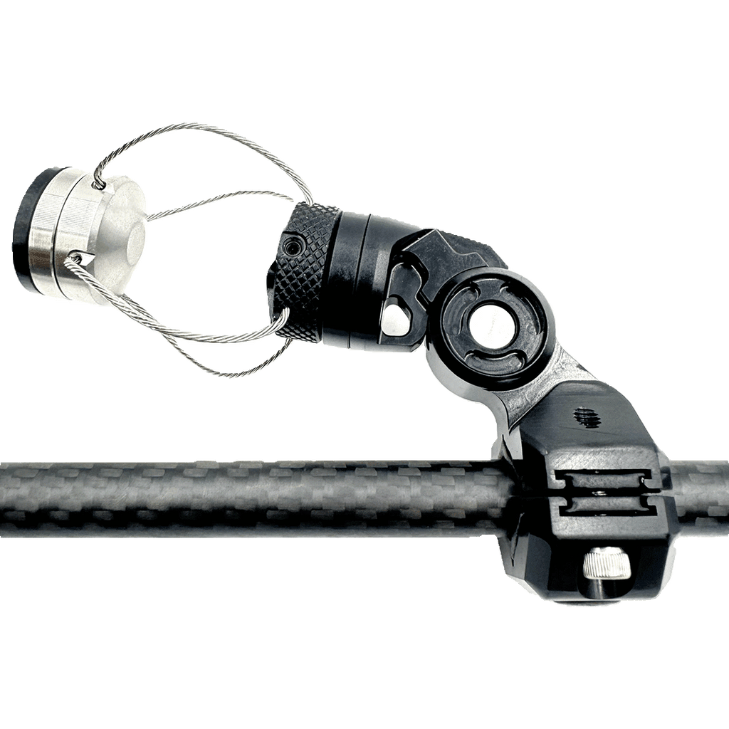 ACU Archery S.O.S. mounting bracket on a stabilizer