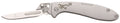 Browning Stainless Scalpel folding knife open with scalpel blade fitted