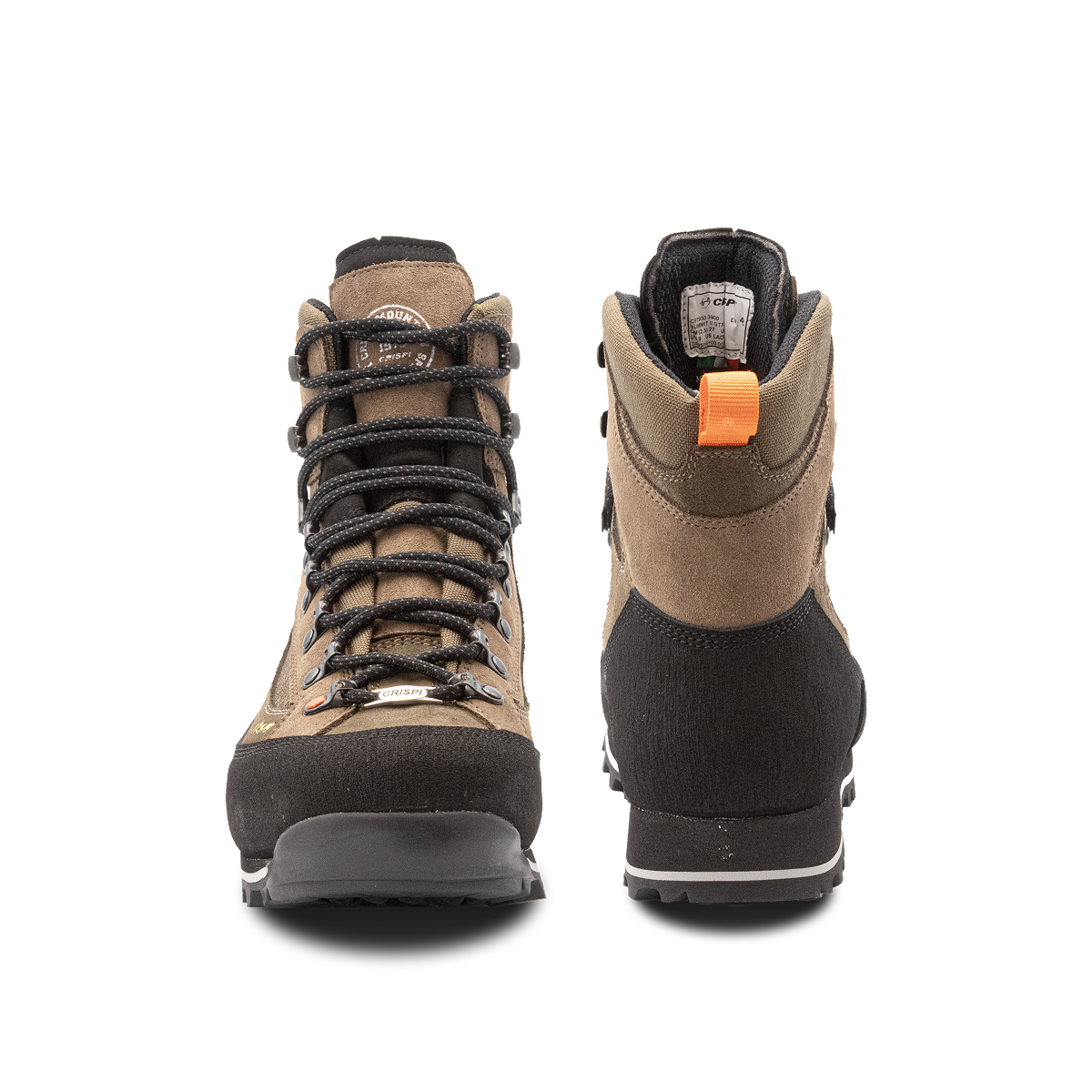 Crispi Summit II, Almond, front and back view