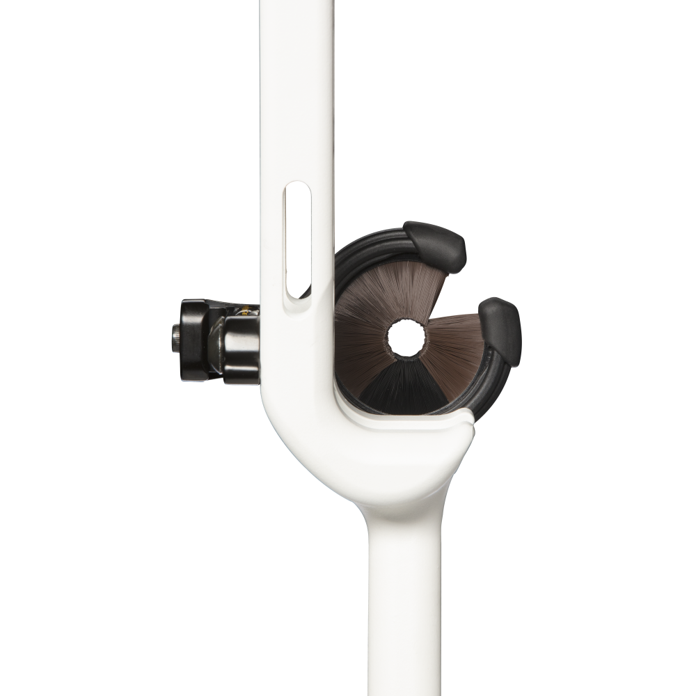 Trophy Ridge Kill Shot Whisker Biscuit rest fitted to a compound bow riser