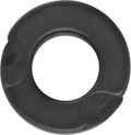 Trophy Ridge Tru-Peep black aluminium peep sight, 3/16 inch aperture, viewed face on
