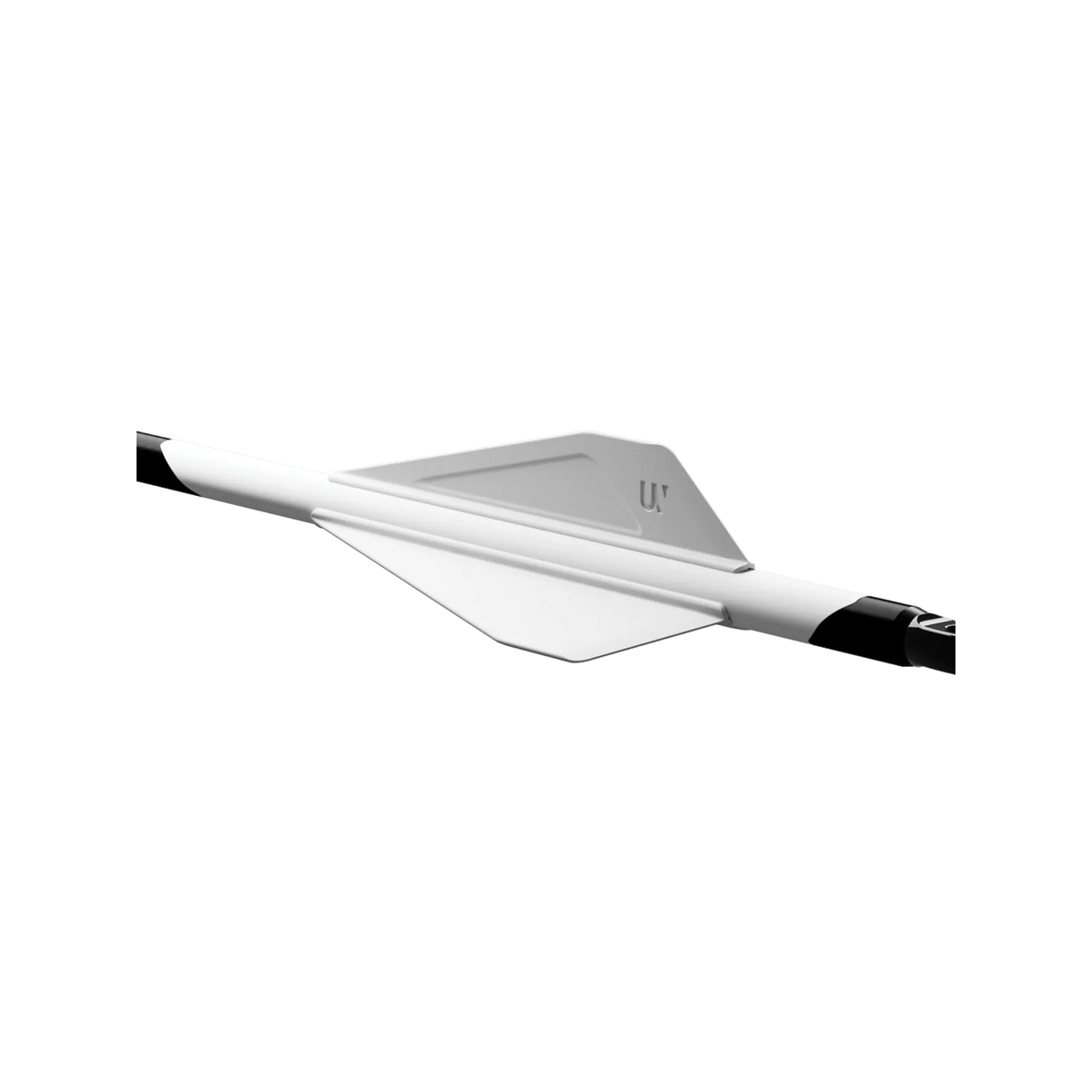 UV 1K Arrow - fletching angled view