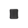 Ultraview UV Contour Knob in black with spiral grooves