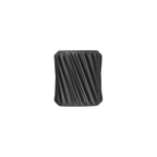 Ultraview UV Contour Knob in black with spiral grooves