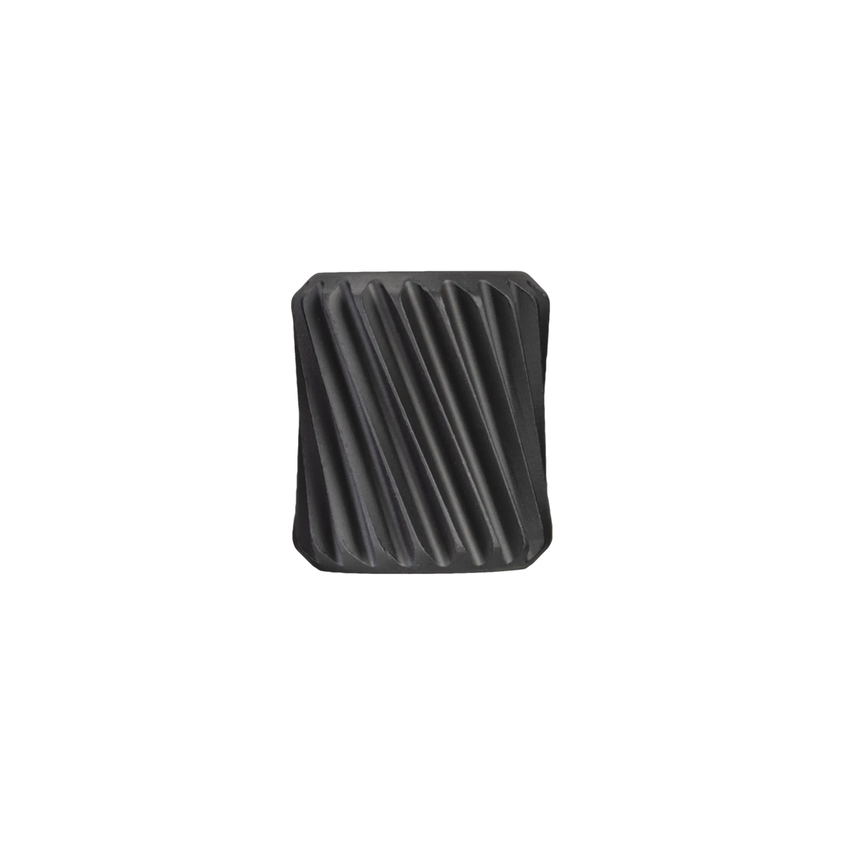 Ultraview UV Contour Knob in black with spiral grooves