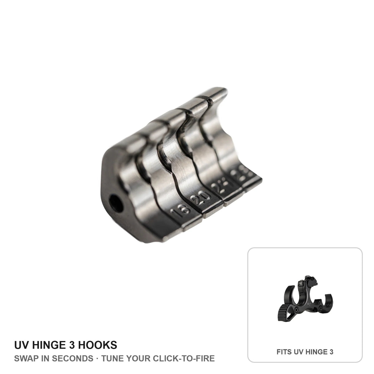 UV Hinge 3 Hooks - fits UV Hinge 3 release