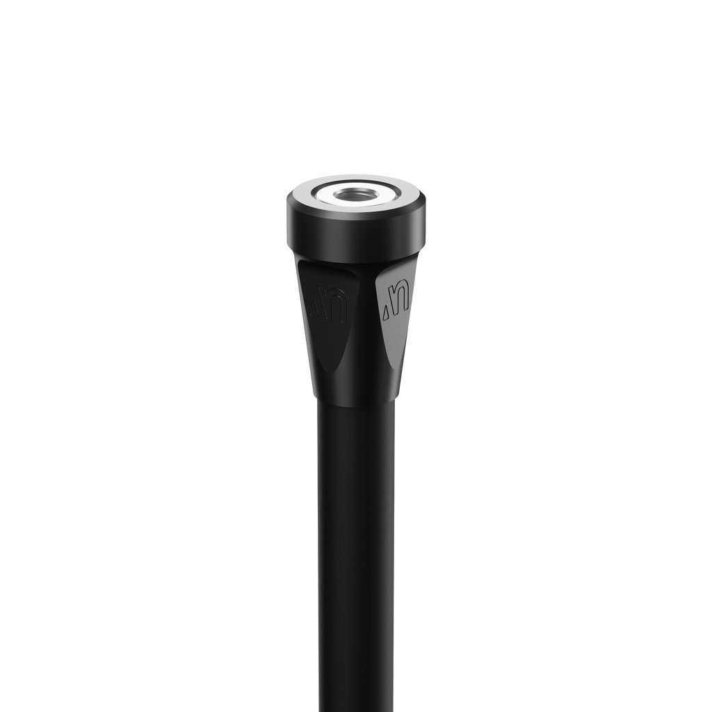 UV Hunting Stabilizer - stainless end hardware detail