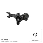 UV SLIDER 2 - Direct Mount - 3-Pin Vertical