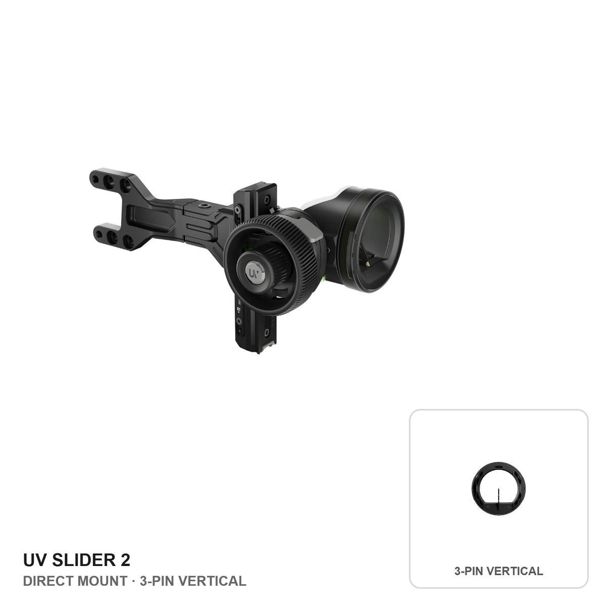 UV SLIDER 2 - Direct Mount - 3-Pin Vertical