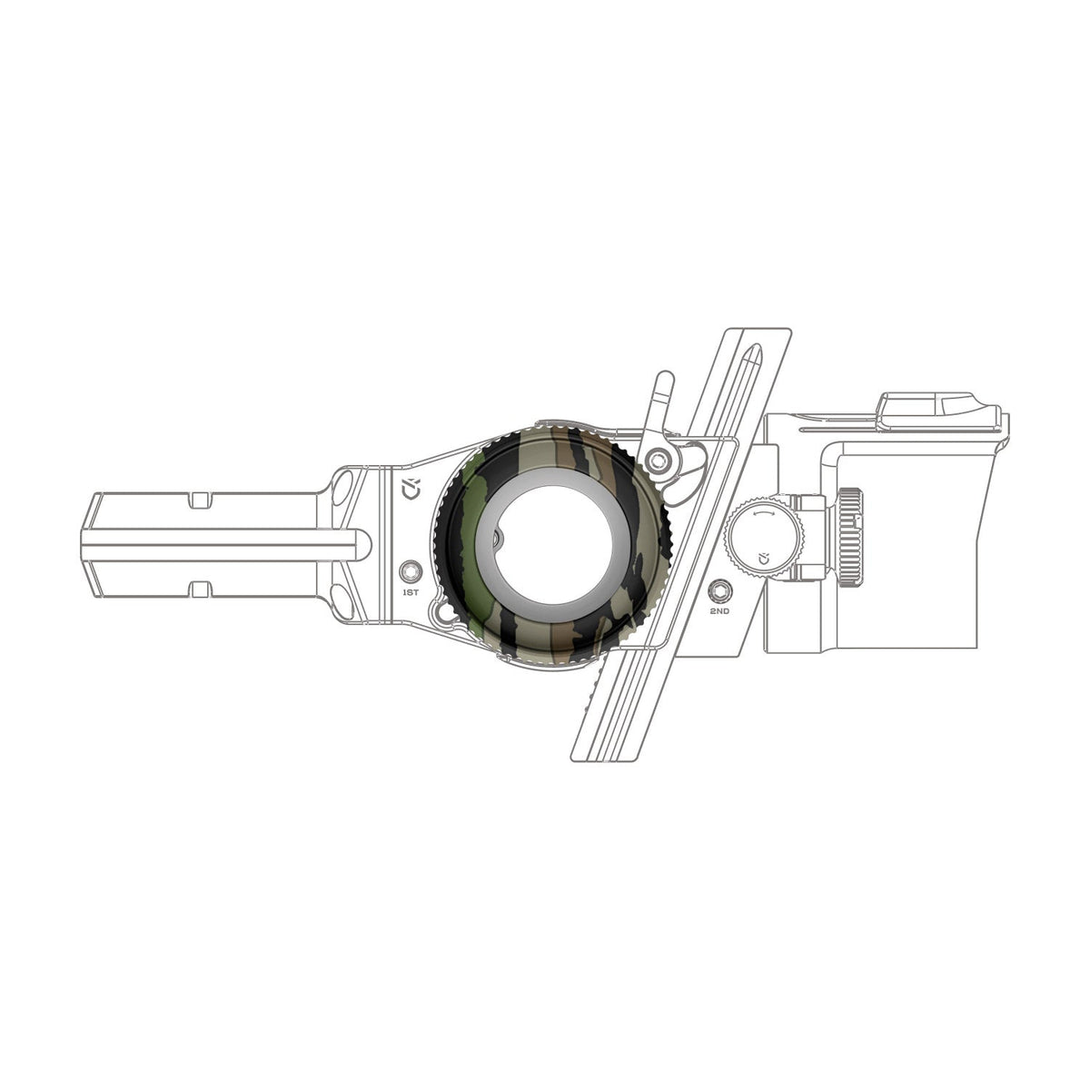 Dialed Archery PRÜF VOID™ Dial Wheel - Realtree Original