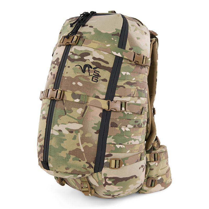Stone Glacier R2 3200, MultiCam, front three-quarter view