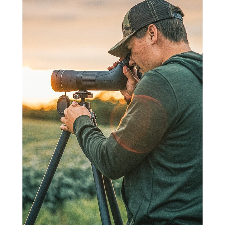 Vortex Crossfire HD 16-48x65 Spotting Scope|Angled, view 4