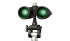 Vortex Pro Binocular Adapter mounted between a binocular and a tripod head