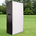 WeinerDog range archery target standing on grass
