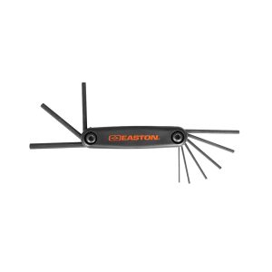Easton Pro Hex Fold Up Allen Wrench Set - Std Sizes for Archery