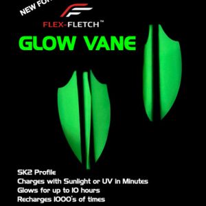 Flex Fletch Glow Vane Lighted Arrow Fletching